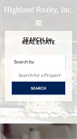 Mobile Screenshot of highlandrealtyinc.com